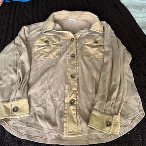 Oddy Button Down suede/Corduroy imitation Size Large